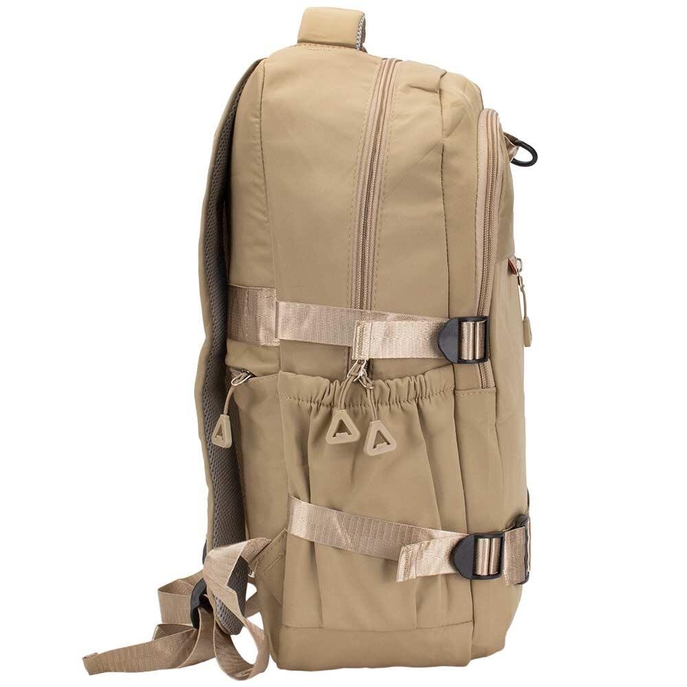 MOCHILA FEMININA ARARA DOURADA RY66163 Bege 3