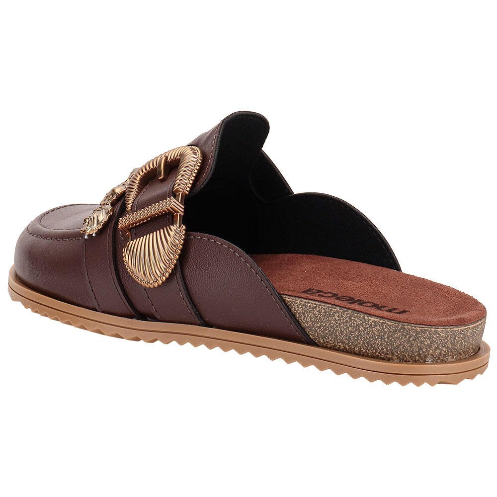 SAPATO FEMININO MULE MOLECA 5743214 Marrom 3
