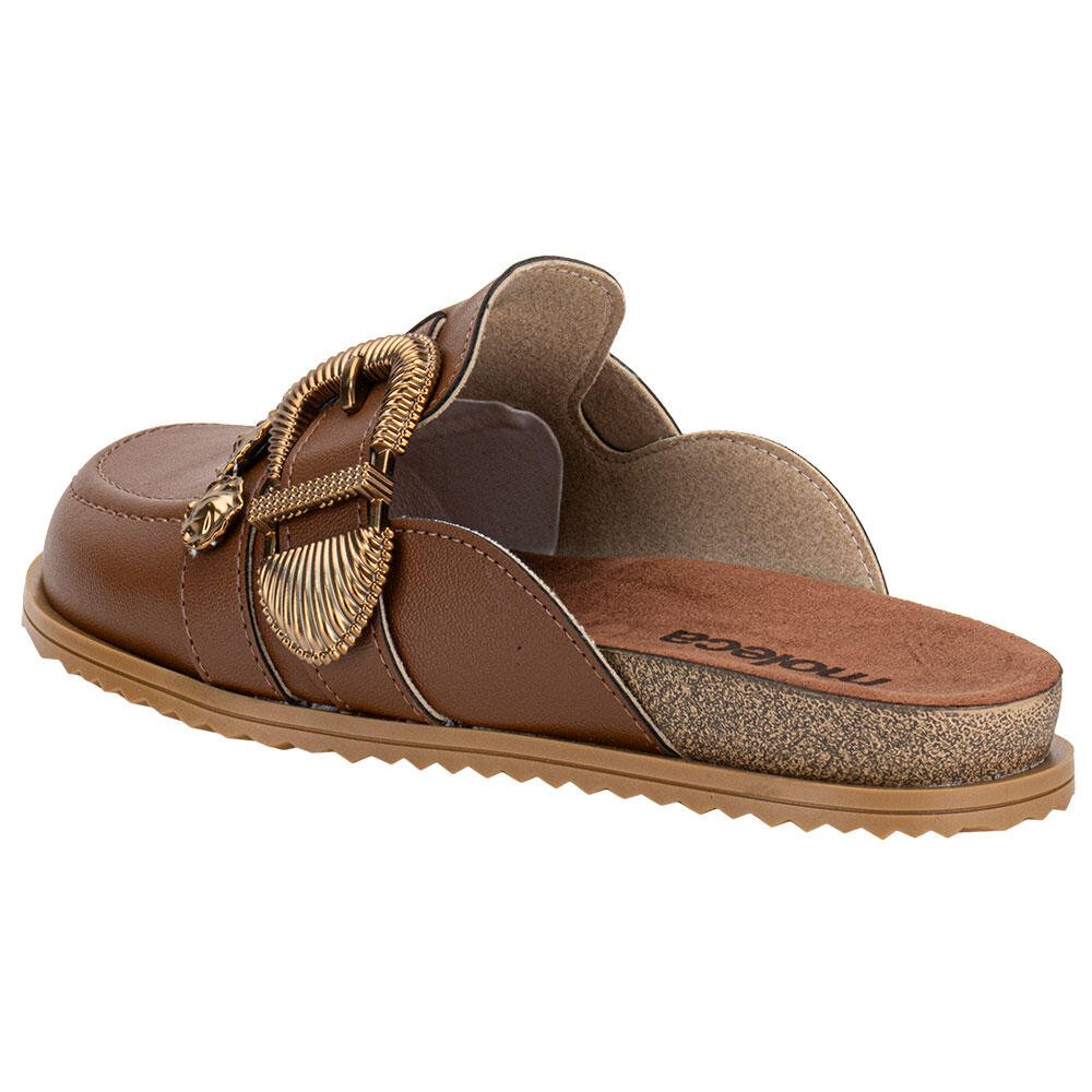 SAPATO FEMININO MULE MOLECA 5743214 Camel 3