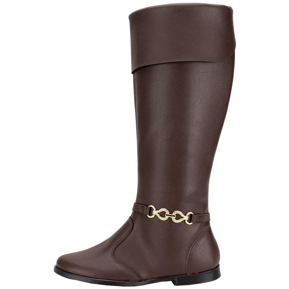 BOTA INFANTIL CANO ALTO MOLEKINHA 2181110 Marrom 2