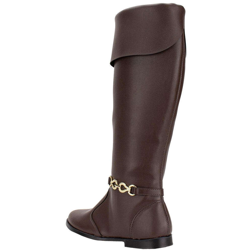 BOTA INFANTIL CANO ALTO MOLEKINHA 2181110 Marrom 3