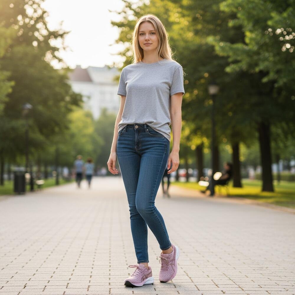 TÊNIS FEMININO THUNDER LIGHT 2 ASICS 1012C053 Rosa 2