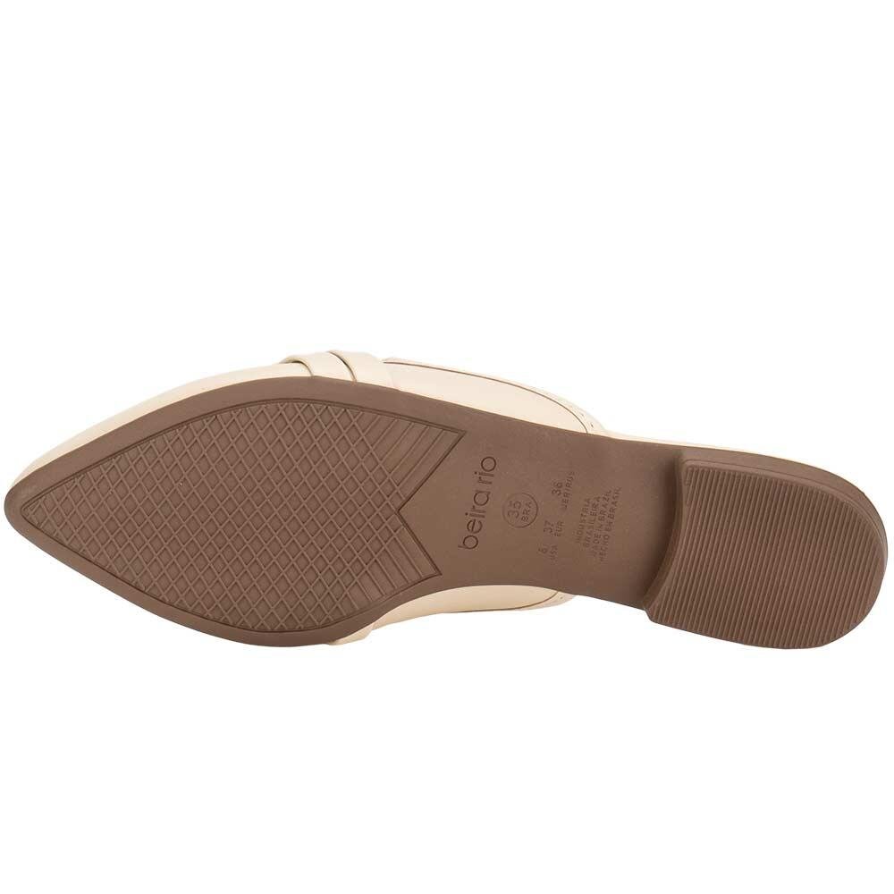 SAPATO FEMININO MULE BEIRA RIO 41341003 Bege 4
