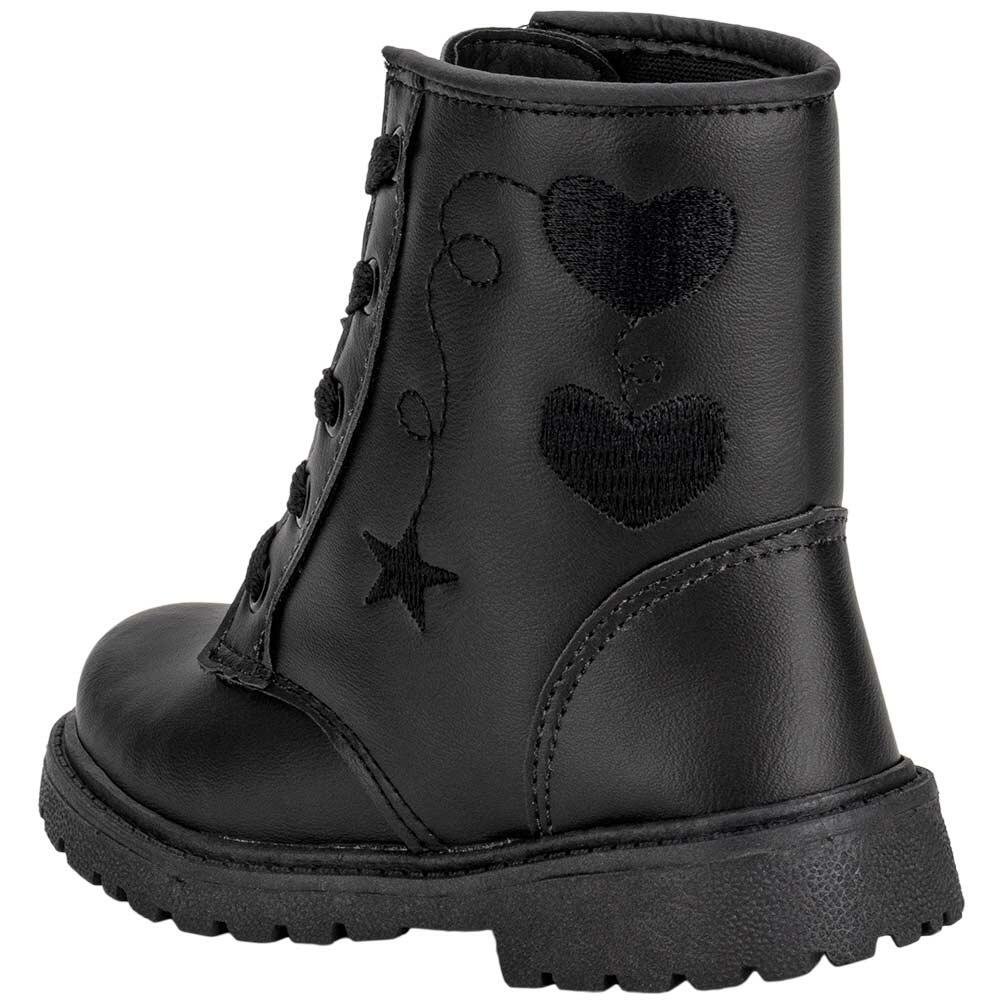 BOTA INFANTIL COTURNO GRACINHA 816 Preto 3
