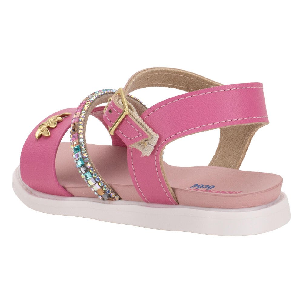 SANDÁLIA INFANTIL BABY MOLEKINHA 2714236 Rosa 3