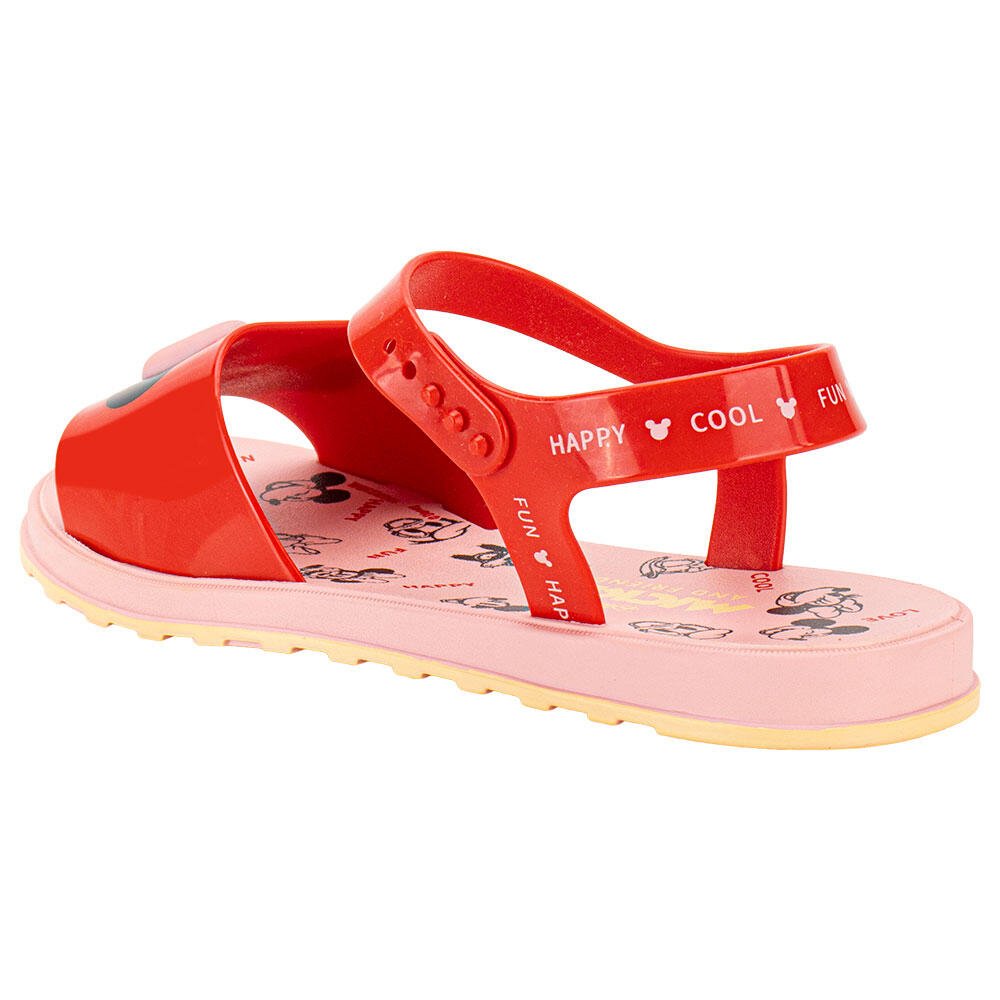  "Sandália e Fichário Disney School Grendene Kids" Vermelho 3