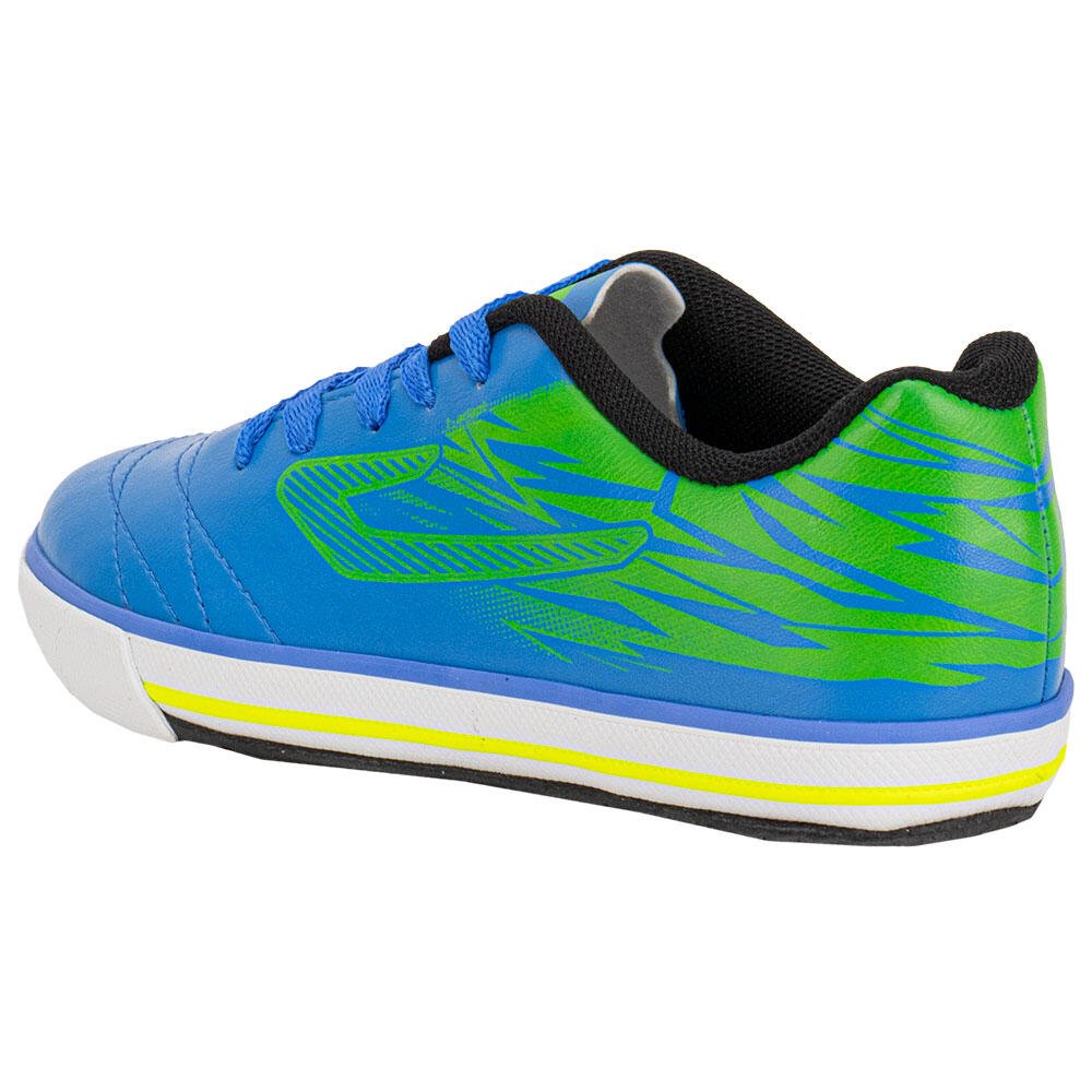 CHUTEIRA INFANTIL GINGA FUTSAL TOPPER TP08190 Azul 3