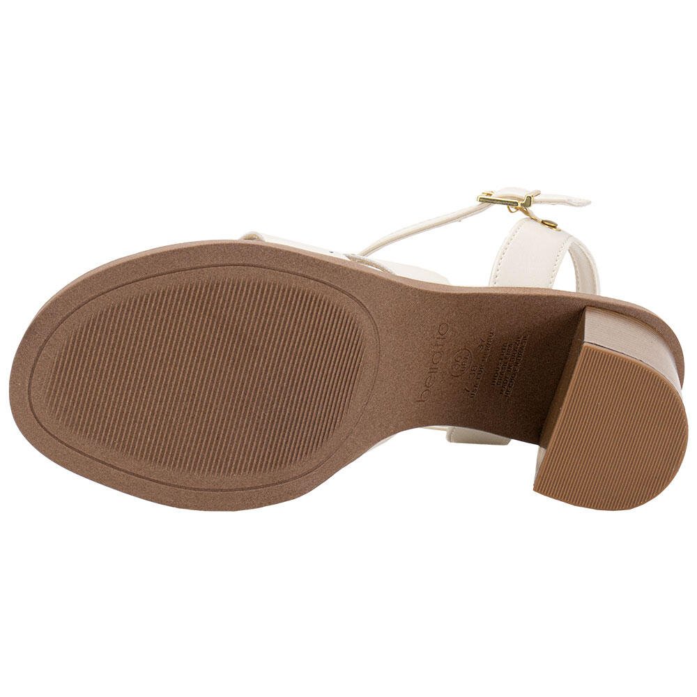 SANDÁLIA FEMININA SALTO GROSSO BEIRA RIO 8573103 Branco 4