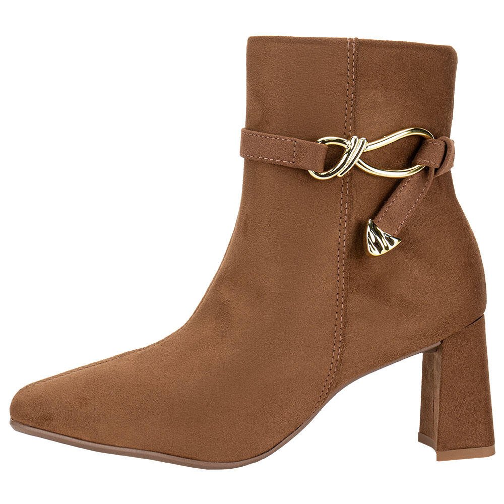 BOTA FEMININA CANO BAIXO BEIRA RIO 9092101 Marrom 2