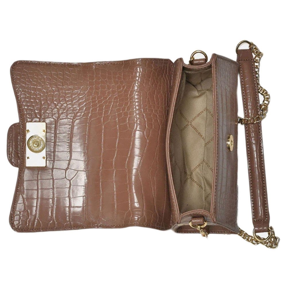 BOLSA FEMININA TRANSVERSAL VIA MARTE B2-720 Marrom 5