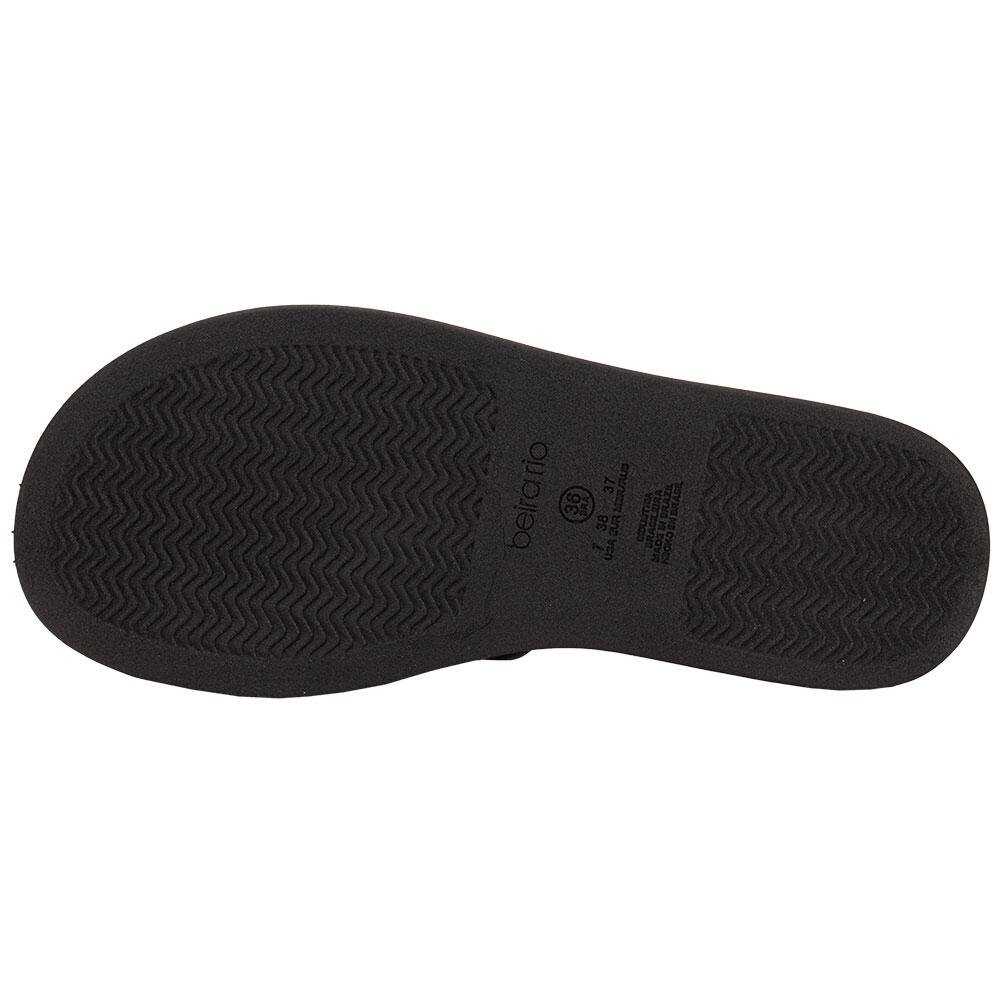 TAMANCO FEMININO FLAT BEIRA RIO 8513124 Preto 4