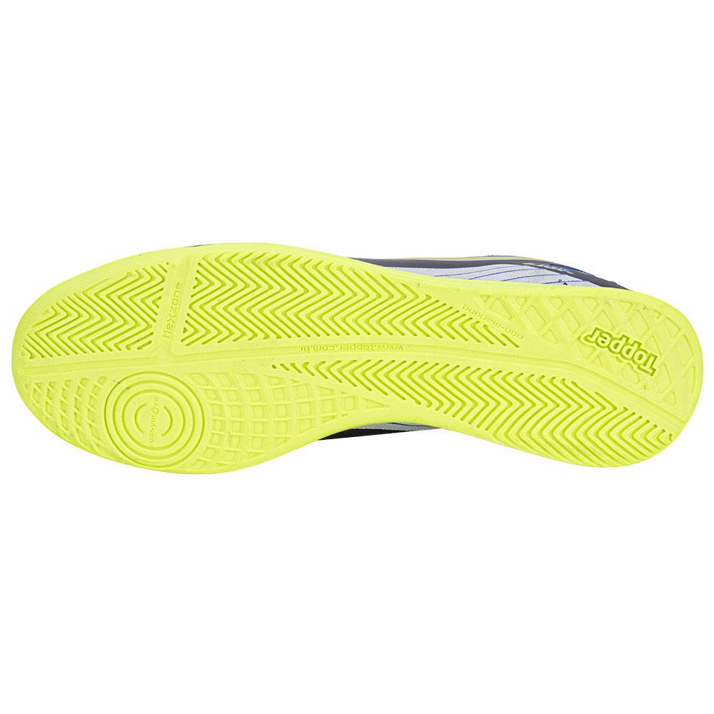 CHUTEIRA FUTSAL LIGA TOPPER TP0567 Azul Marinho/Verde 4