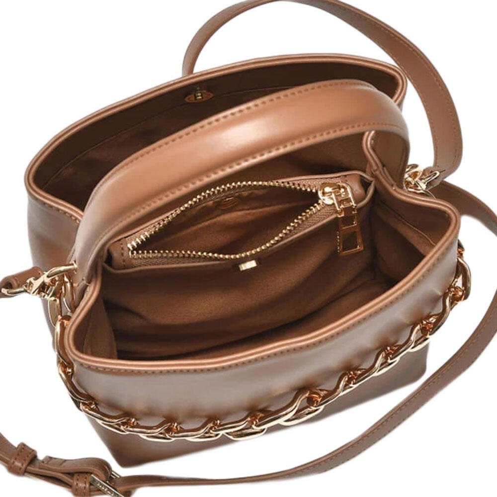 BOLSA FEMININA TRANSVERSAL VIA MARTE B1311 Camel 4