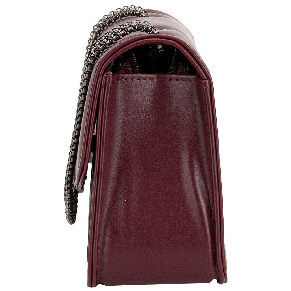 BOLSA FEMININA TRANSVERSAL H.E Q9810 Vinho 2