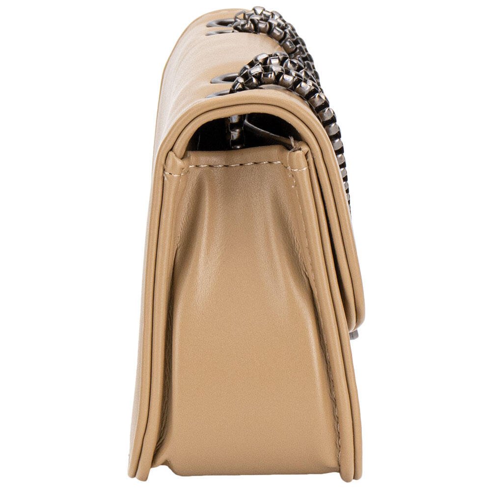 BOLSA FEMININA TRANSVERSAL PEQUENA H.E Q9810 Bege 2