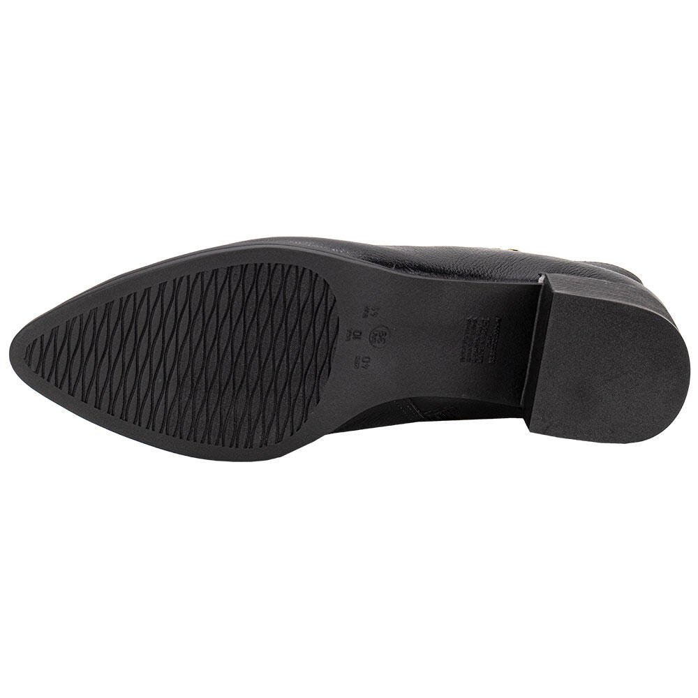 BOTA FEMININA CANO BAIXO VIA MARTE 231008 Preto 4