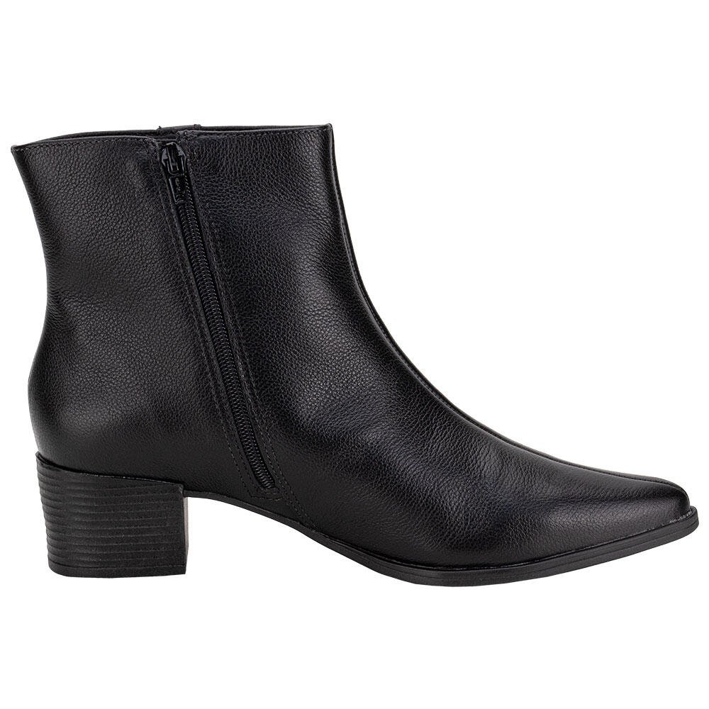 BOTA FEMININA CANO BAIXO VIA MARTE 231008 Preto 5