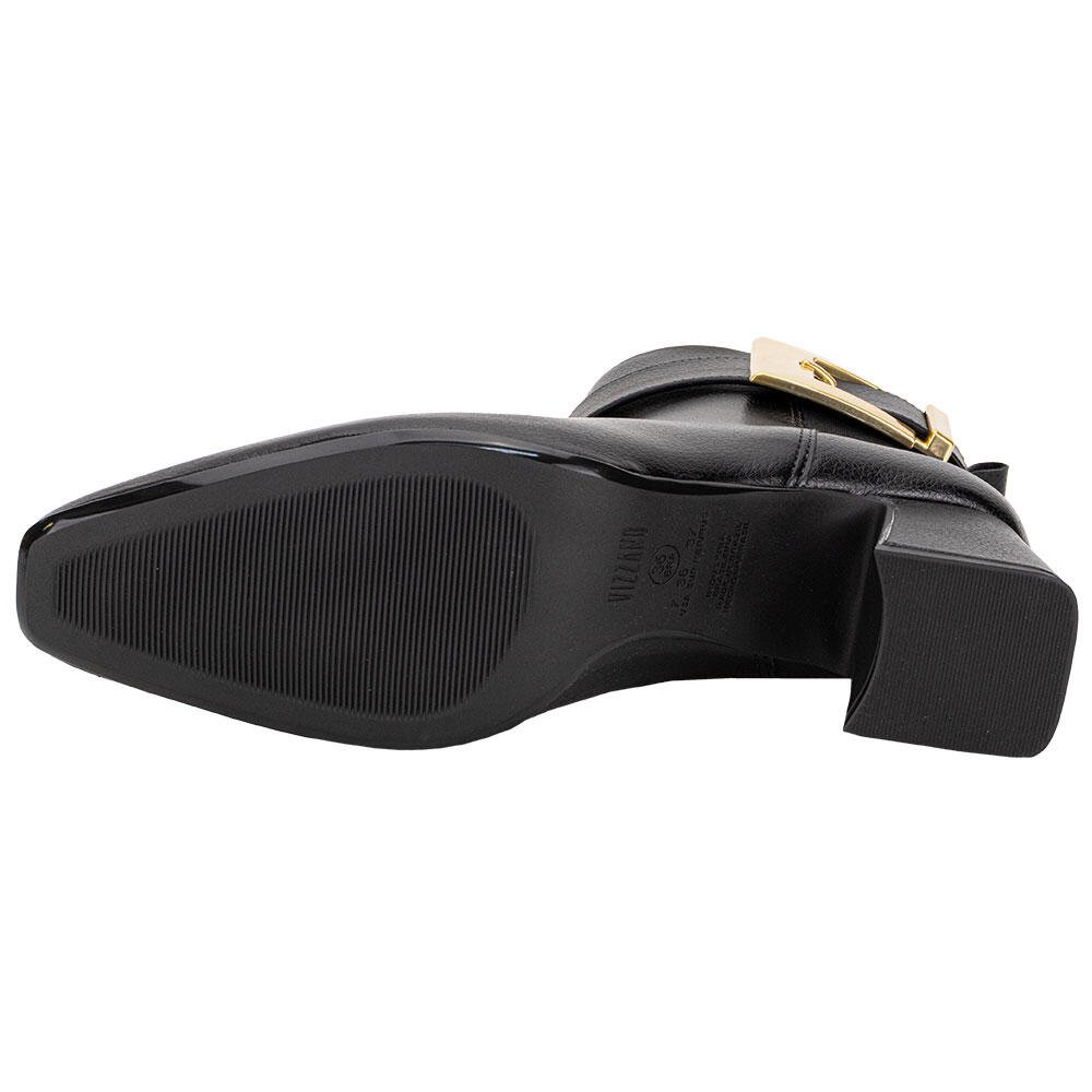 BOTA FEMININA CANO BAIXO VIZZANO 3109101 Preto 4