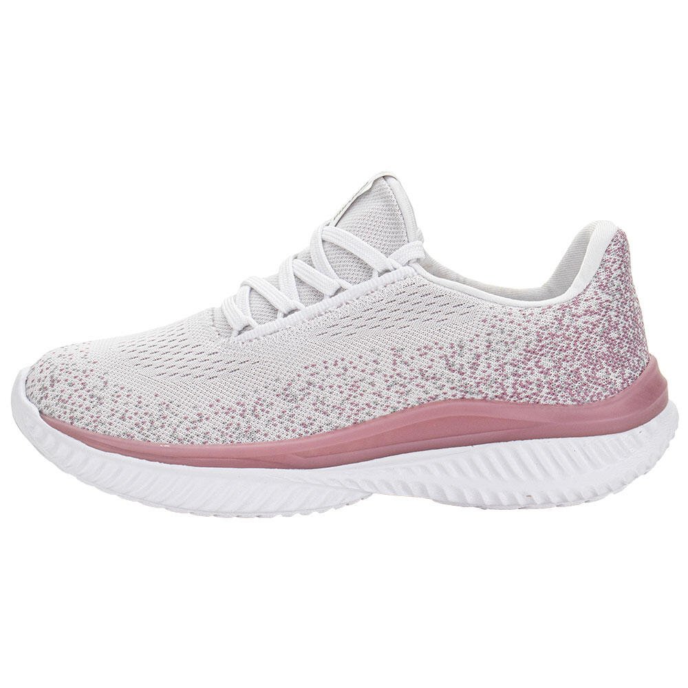 TÊNIS FEMININO ACTVITTA 4858101 Branco/Rosa 2