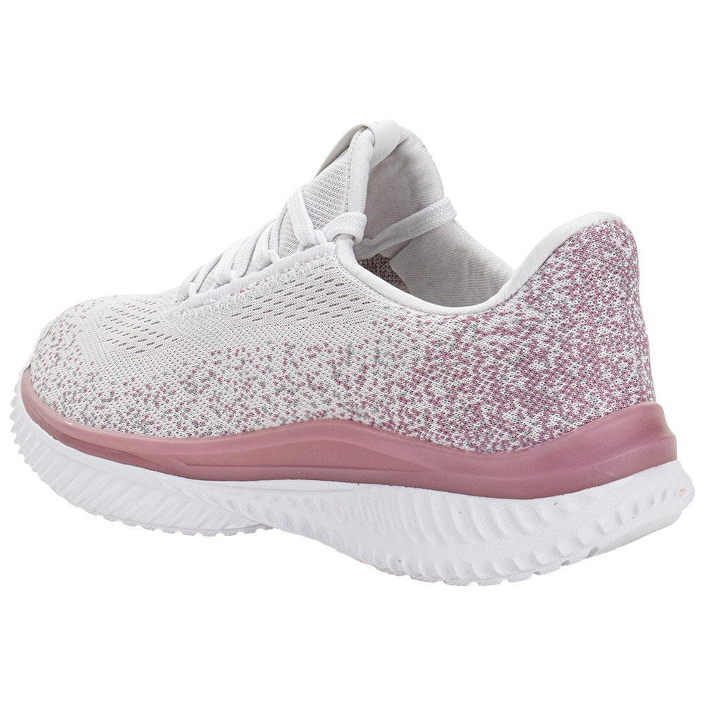 TÊNIS FEMININO ACTVITTA 4858101 Branco/Rosa 3