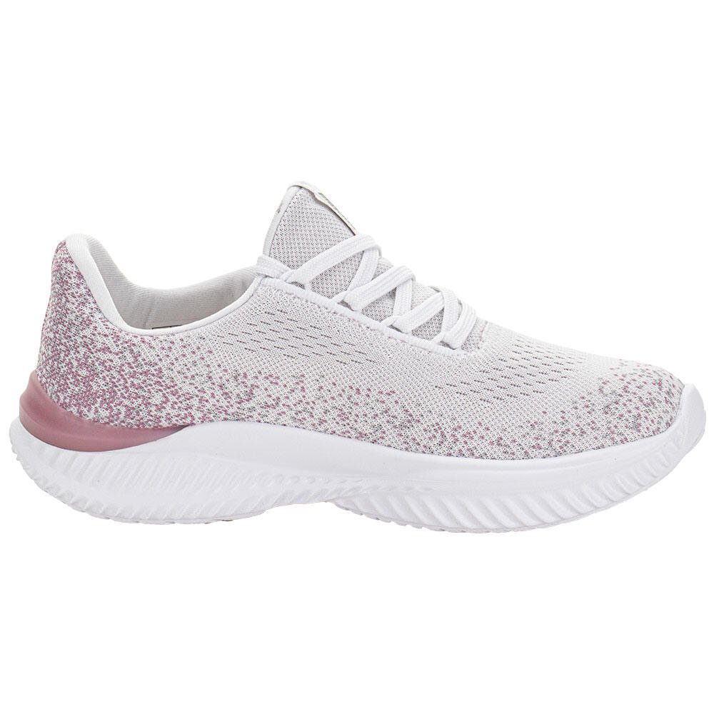 TÊNIS FEMININO ACTVITTA 4858101 Branco/Rosa 5