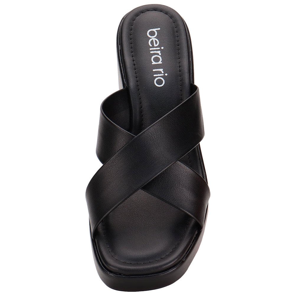 TAMANCO FEMININO SALTO GROSSO BEIRA RIO 8517210 Preto 5