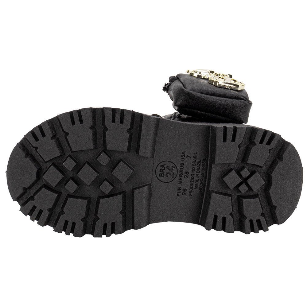 BOTA INFANTIL COTURNO BAG NILQI 15106 Preto 4