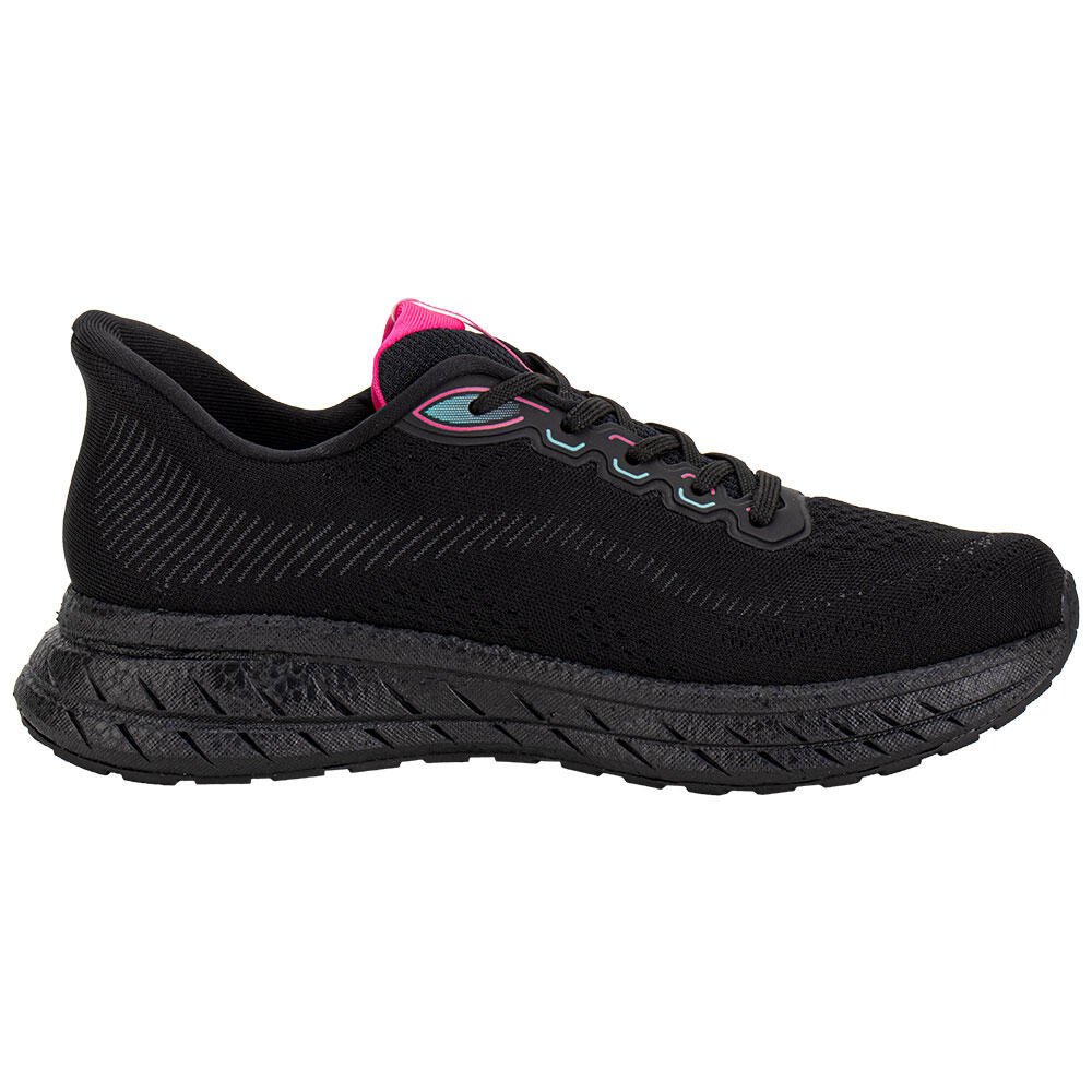 TÊNIS FEMININO ACTVITTA 4841115 Preto/Rosa 5