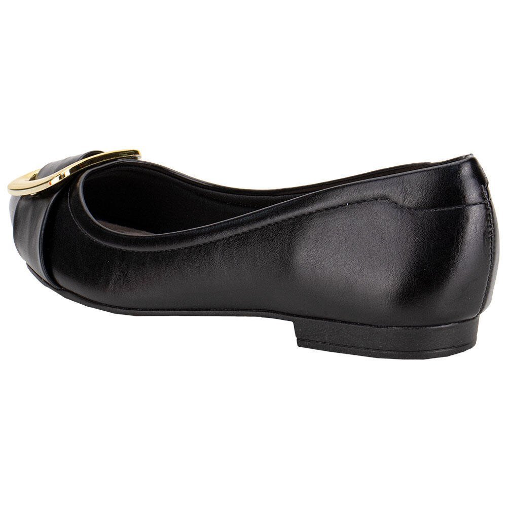 SAPATILHA FEMININA FLAT BEIRA RIO 41361003 Preto 2