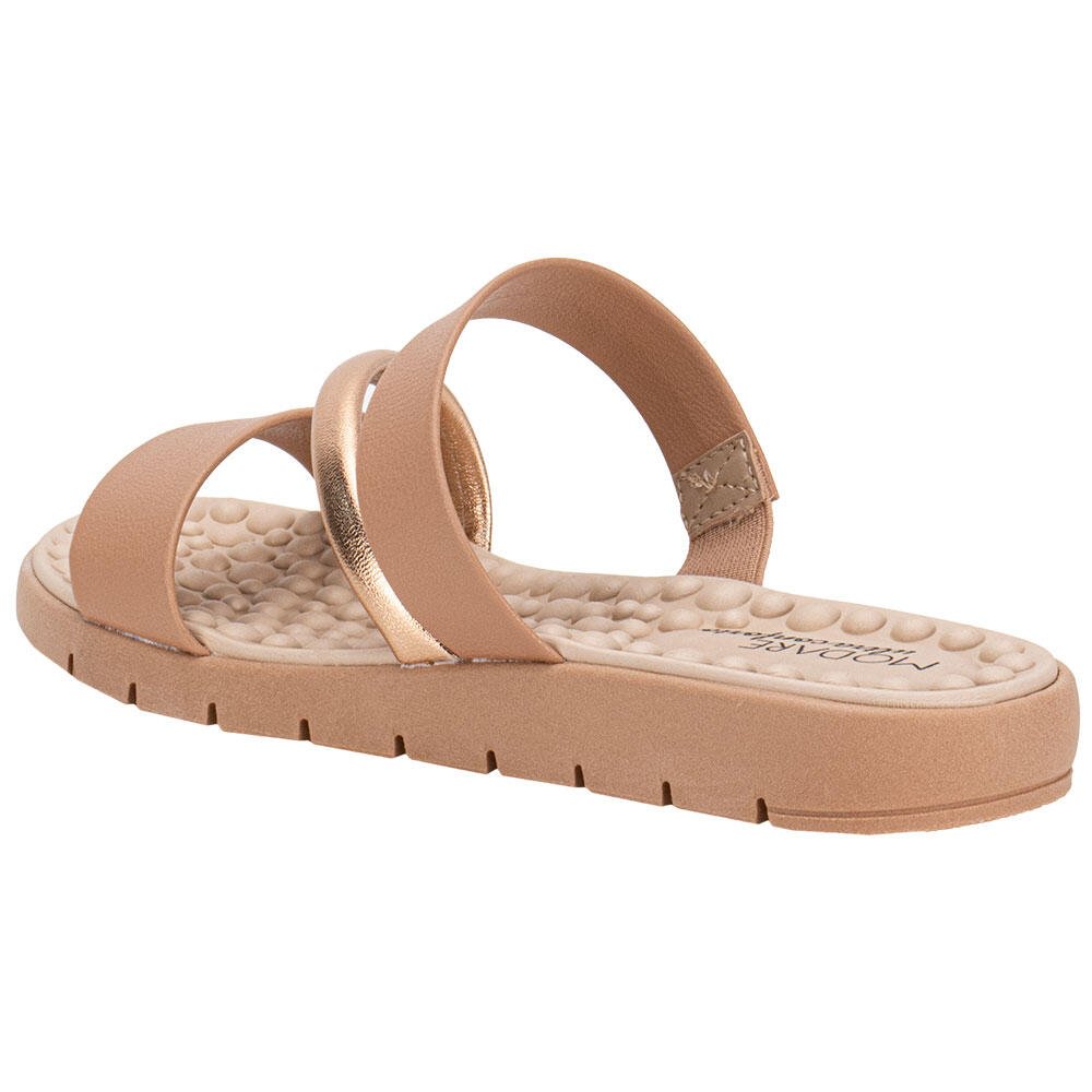 TAMANCO FEMININO FLAT MODARE 7162332 Salmão 3