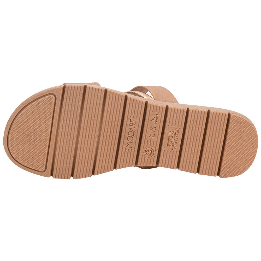 TAMANCO FEMININO FLAT MODARE 7162332 Salmão 4
