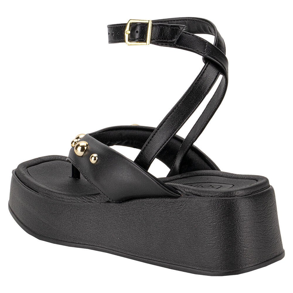 SANDÁLIA FEMININA ANABELA BEIRA RIO 8530103 Preto 3