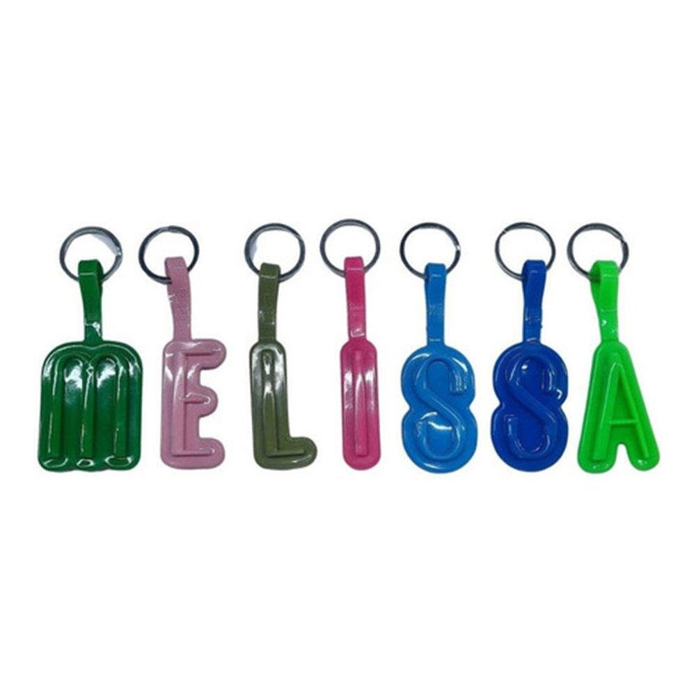 MELISSA KEYRING ALFABETO 34191 Verde Oliva 2
