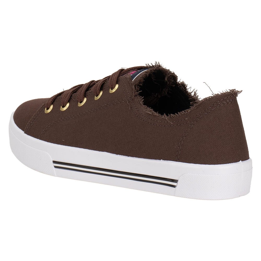 TÊNIS FEMININO CASUAL MOLECA 5667322 Marrom 3