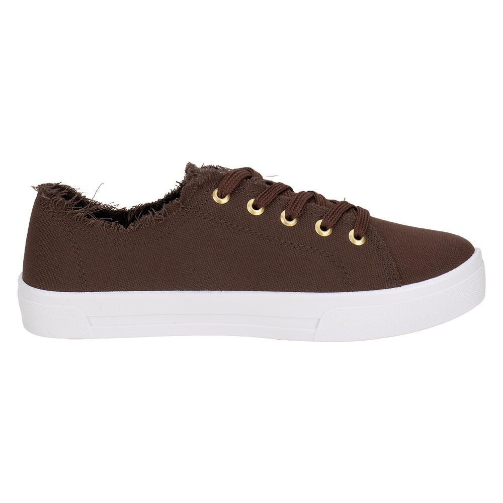 TÊNIS FEMININO CASUAL MOLECA 5667322 Marrom 4