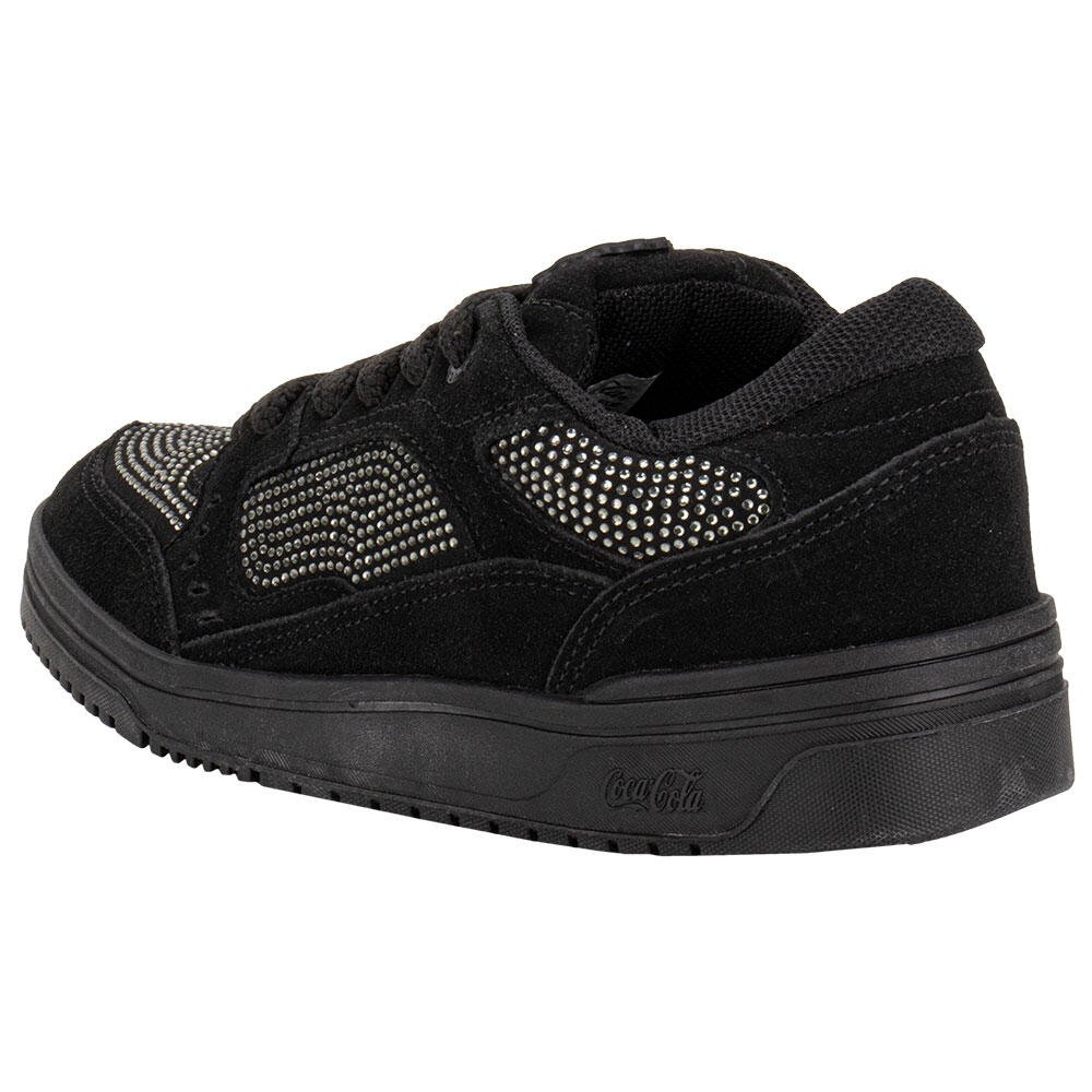 TÊNIS FEMININO Y2K SPARKLE COCA-COLA CC2443 Preto 3
