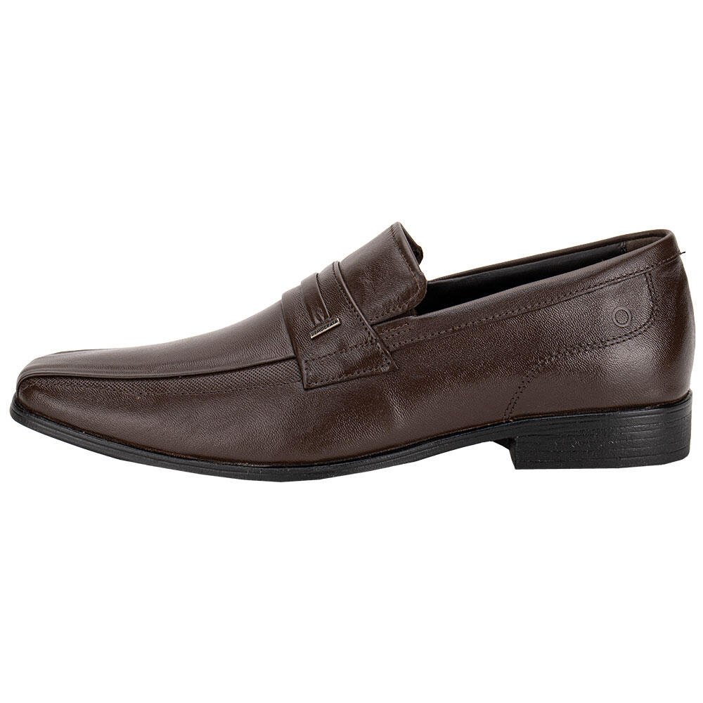 SAPATO MASCULINO SOCIAL UNIQUE DEMOCRATA 646102 Marrom 2