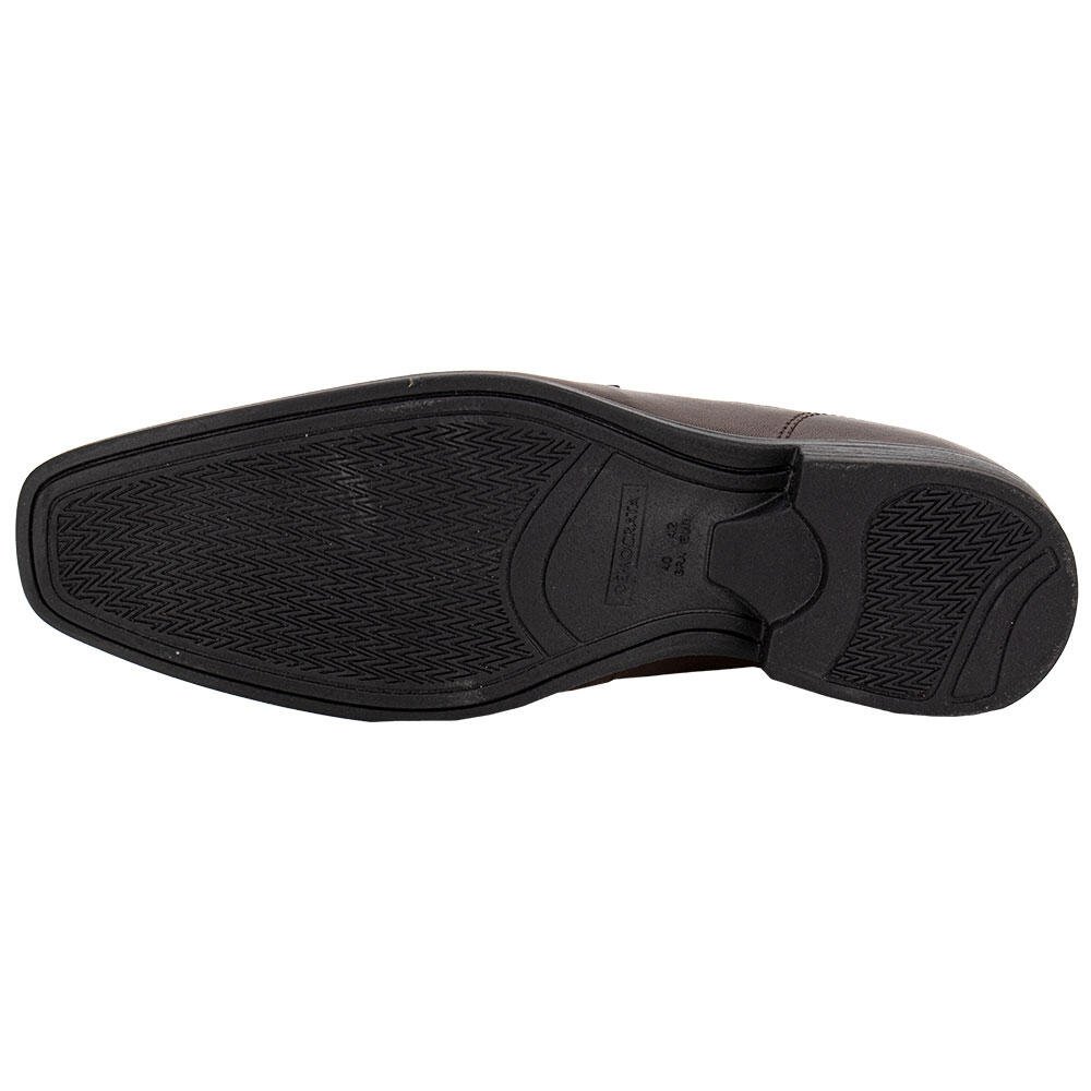 SAPATO MASCULINO SOCIAL UNIQUE DEMOCRATA 646102 Marrom 4