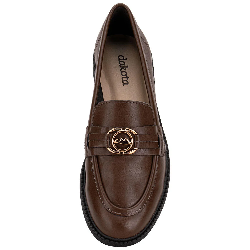 MOCASSIM FEMININO DAKOTA D0222 Marrom 5