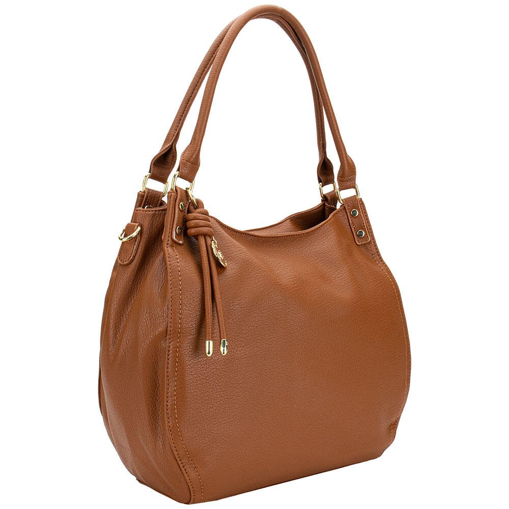 BOLSA FEMININA H.E R267 Caramelo 2