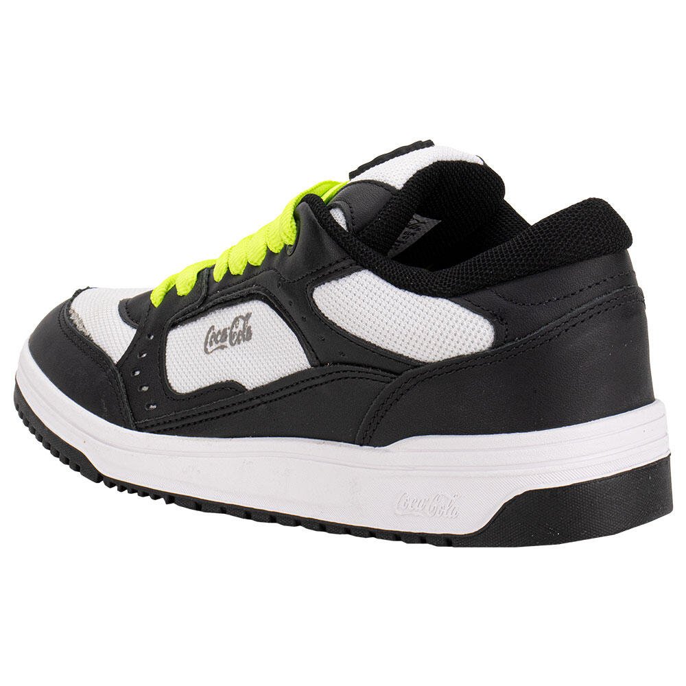 TÊNIS MASCULINO MARCH Y2K COCA-COLA CC2390 Branco/Preto 3