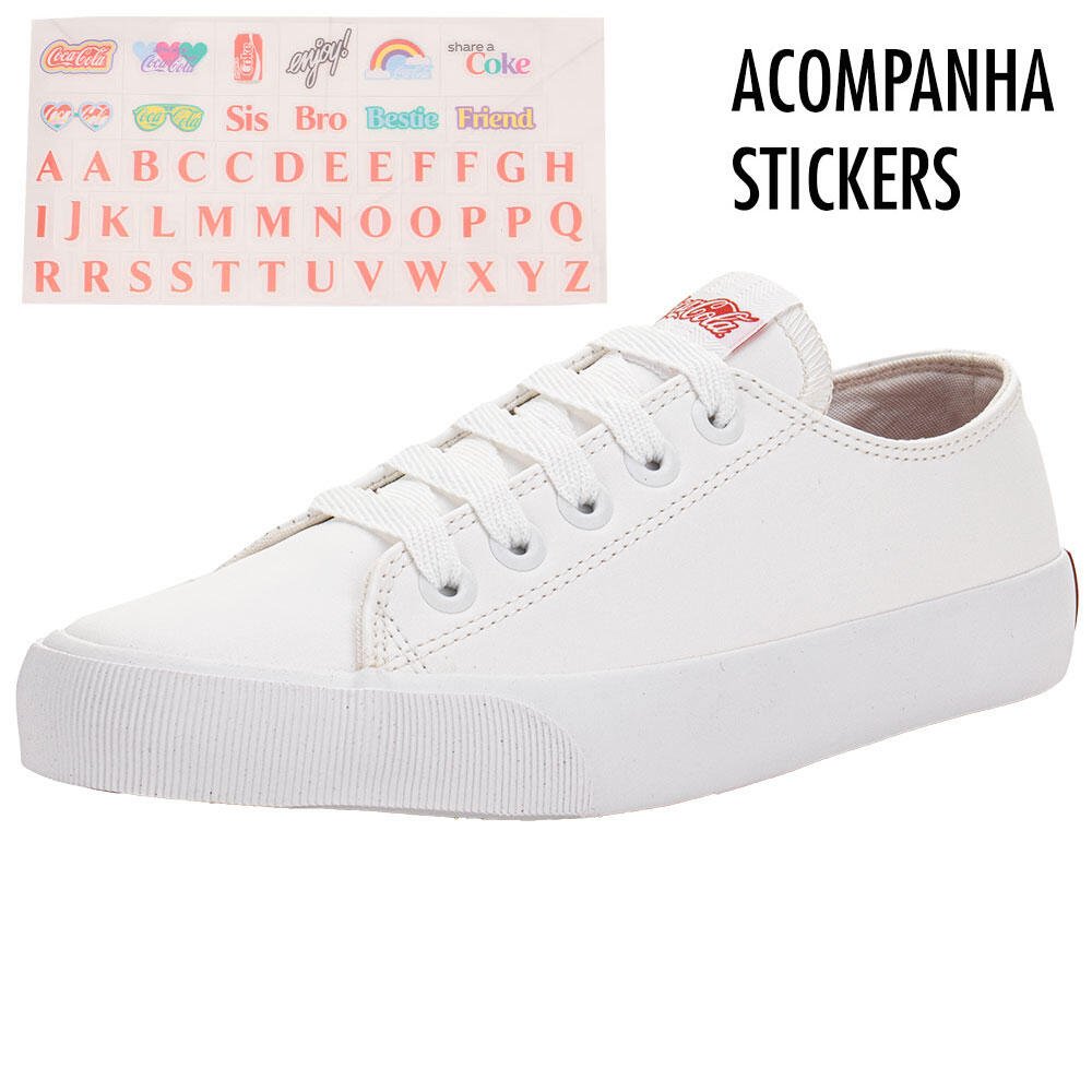 TÊNIS FEMININO SHARE A COKE COCA-COLA CC2600S