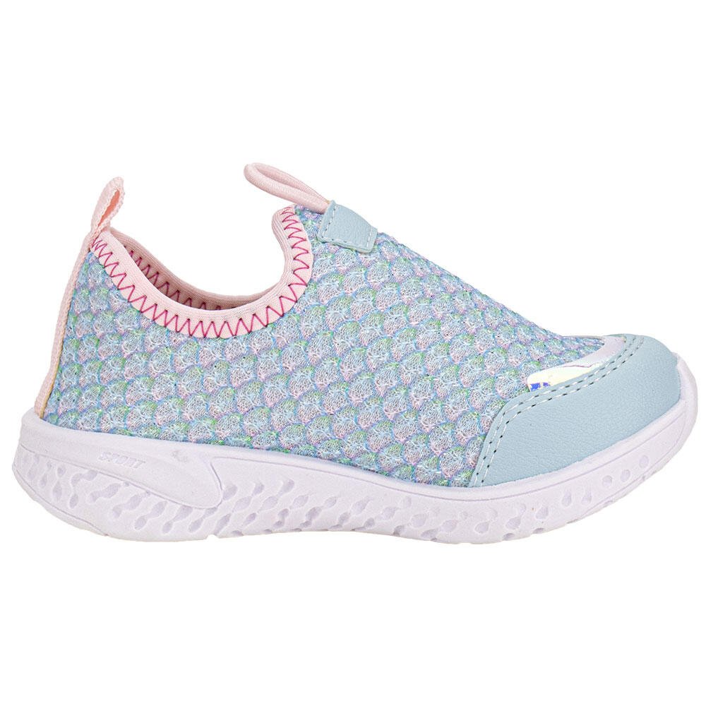 TÊNIS INFANTIL SLIP ON NAYARINHA 190081 Verde Água 5