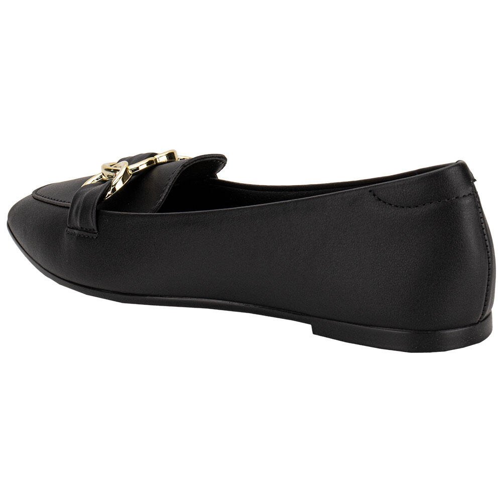 SAPATILHA FEMININA FLAT MOLECA 5824106 Preto 3
