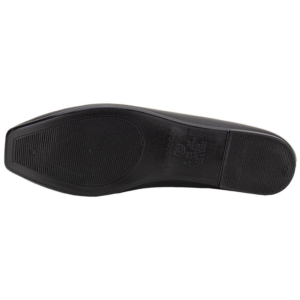 SAPATILHA FEMININA FLAT MOLECA 5824106 Preto 4