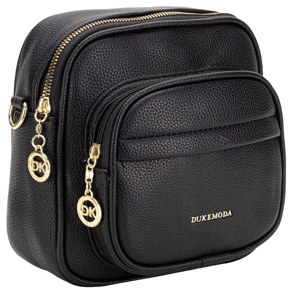 BOLSA FEMININA TRANSVERSAL H.E DEC6119 Preto 2