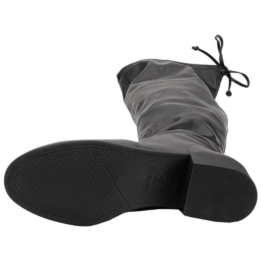 BOTA FEMININA OVER THE KNEE BEIRA RIO 9087103 Preto 4