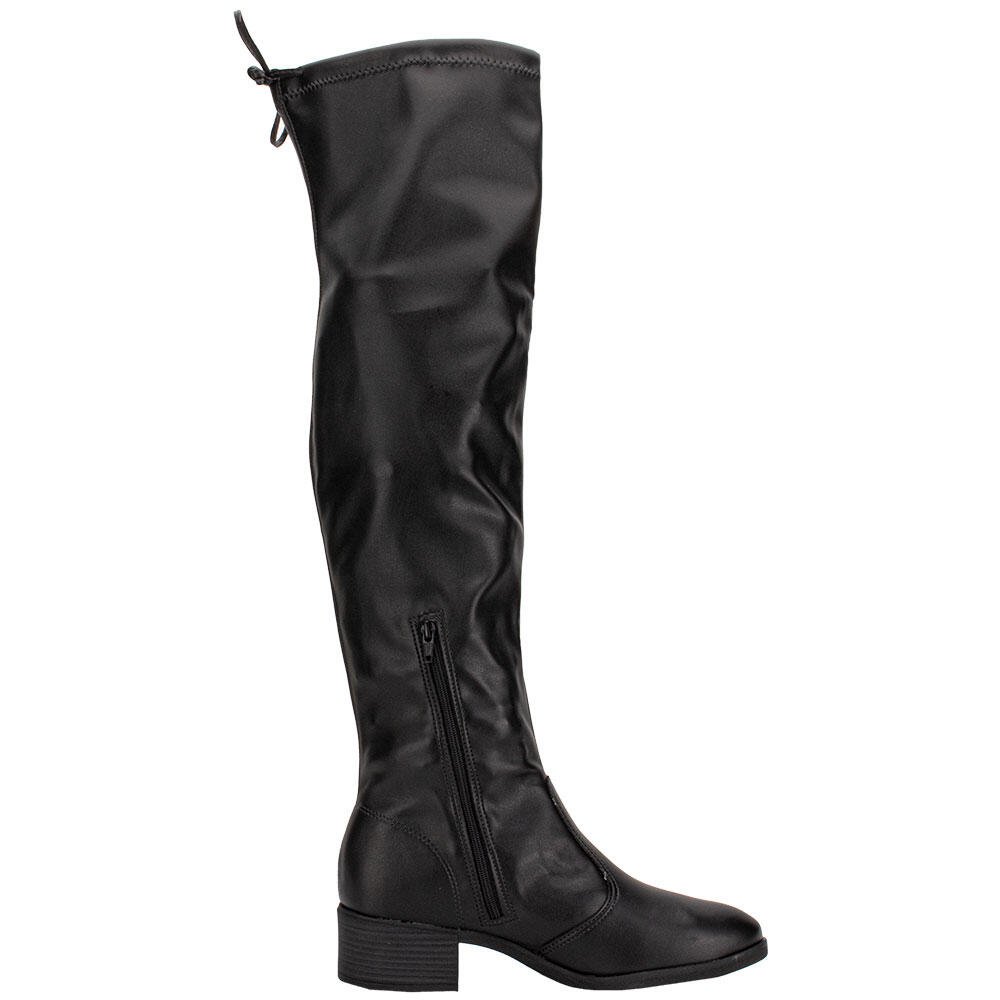 BOTA FEMININA OVER THE KNEE BEIRA RIO 9087103 Preto 5