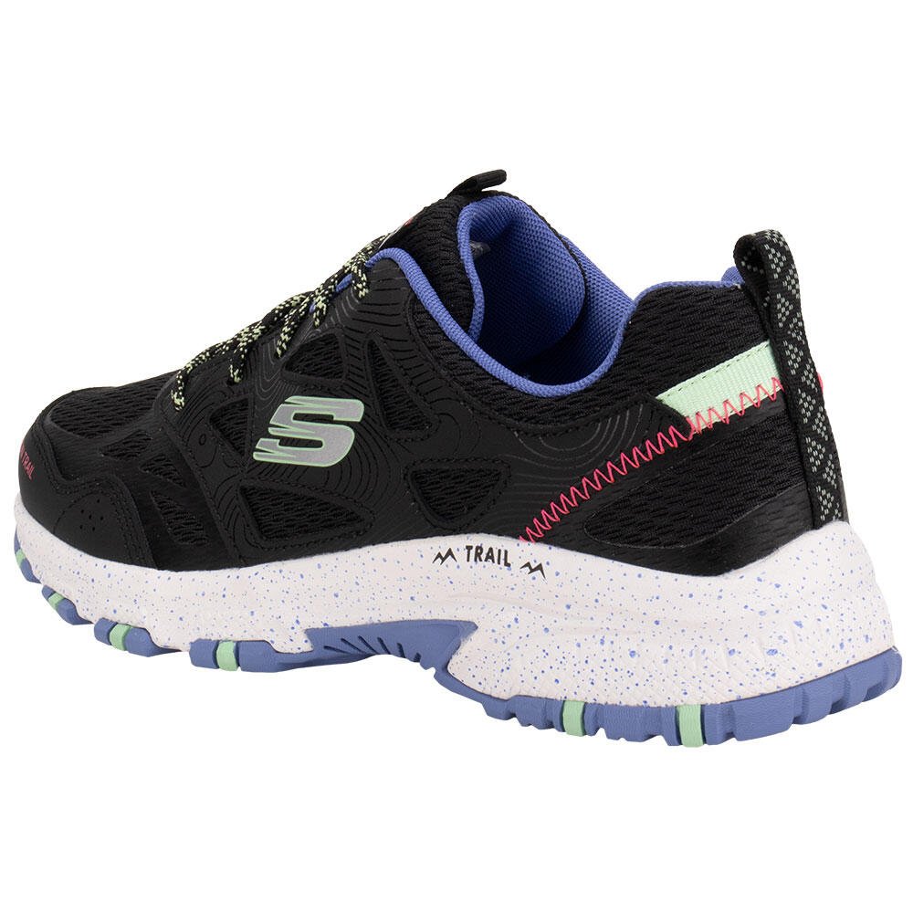TÊNIS FEMININO HILLCREST - PURE ESCAPADE SKECHERS 149821 Preto/Azul 3