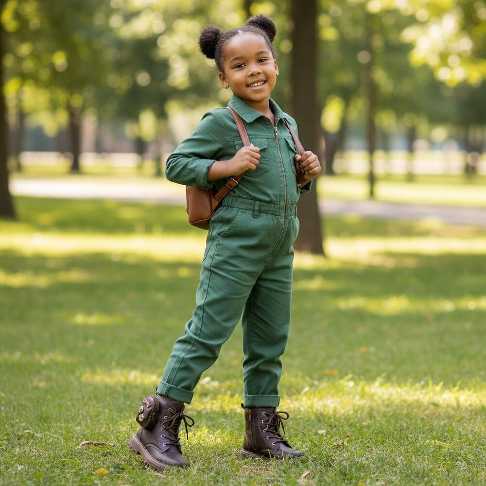 BOTA INFANTIL COTURNO BAG NILQI 165021 Marrom 2